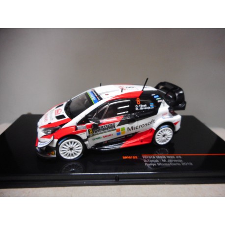 TOYOTA YARIS WRC RALLY MONTE CARLO 2019 TANAK 1:43 IXO RAM722