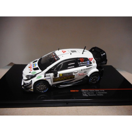 TOYOTA YARIS WRC RALLY SWEDEN 2020 LATVALA 1:43 IXO RAM757