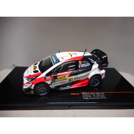 TOYOTA YARIS WRC RALLY CATALUÑA 2019 TANAK 1:43 IXO RAM734