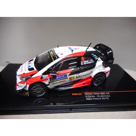 TOYOTA YARIS WRC RALLY FINLAND 2019 TANAK 1:43 IXO RAM723 - BCN