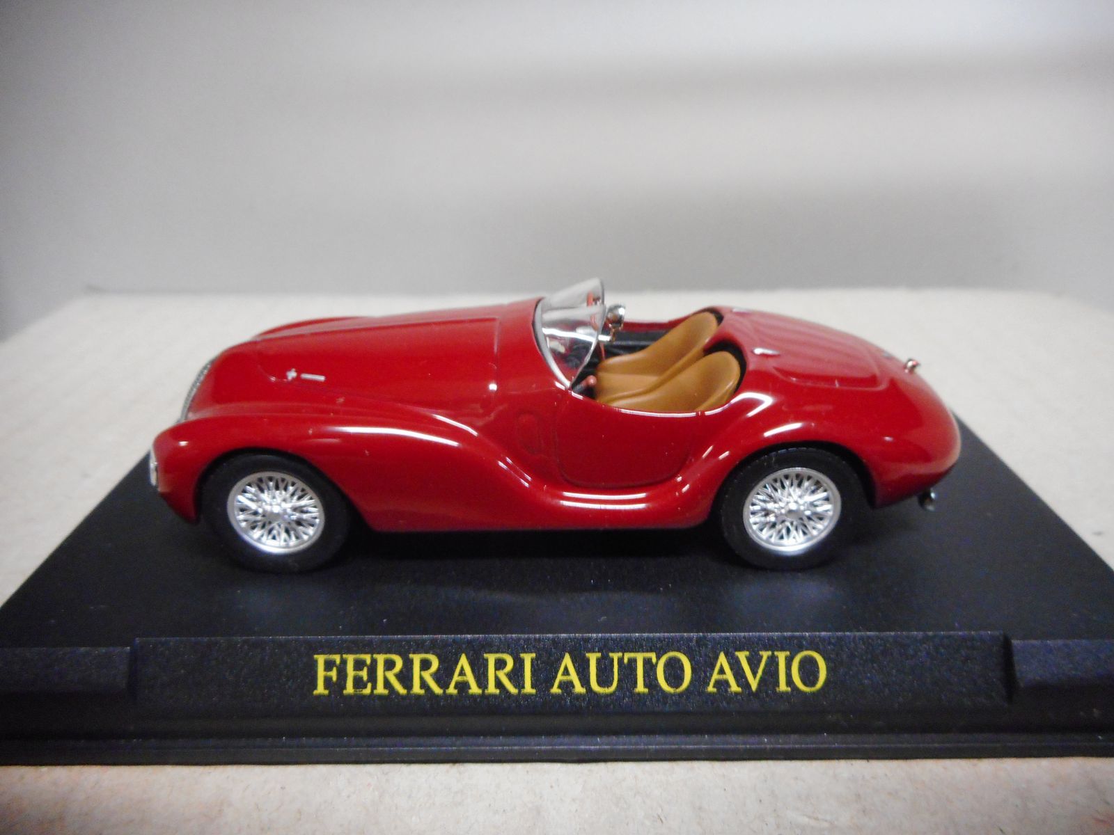 Ferrari Auto Avio 1/43 赤 FERRARI AUTO AVIO 1:43 ALTAYA IXO HARD BOX - BCN STOCK CARS