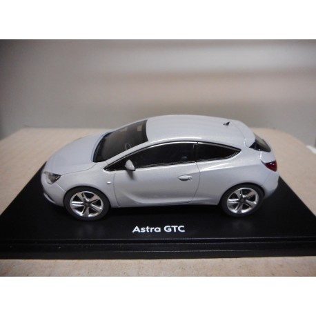 OPEL ASTRA J GTC MINERAL WHITE (GREY) 1:43 MOTORART