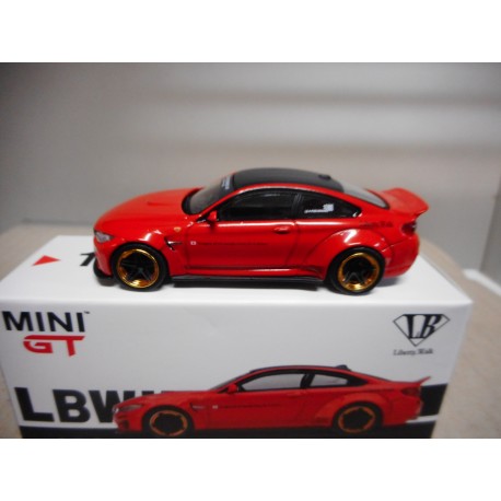 BMW M4 LB WORK COPPER WHEEL MINI GT TSM154 1:64