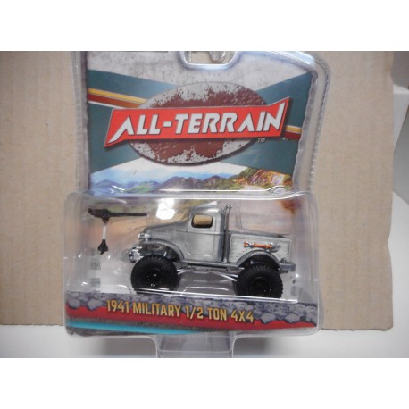 MILITARY 1/2 TON 1941 4X4 ALL TERRAIN 1:64 GREENLIGHT