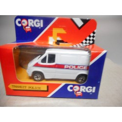 FORD TRANSIT UK POLICE CORGI JUNIOR 1:64