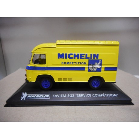 SAVIEM SG2 SERVICE COMPETITION MICHELIN ALTAYA IXO 1:43 HARD BOX