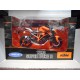 KTM 1290 SUPER DUKE R ORANGE/BLACK 1:10 MOTO BIKE WELLY