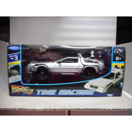 DELOREAN TIME MACHINE BACK TO THE FUTURE II WELLY 1/24