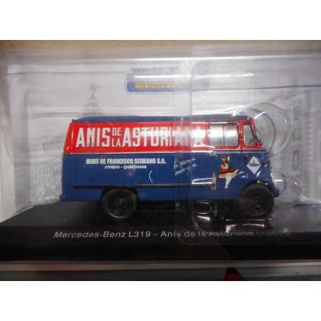 SER 37 MERCEDES-BENZ L319 ANIS LA ASTURIANA 1968 SALVAT IXO 1:43
