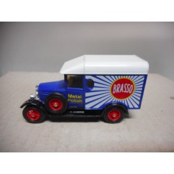 MATCHBOX YESTERYEAR MORRIS LIGHT VAN 1929 BRASSO USADO/NO CAJA