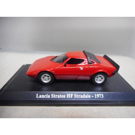 LANCIA STRATOS HF STRADALE 1973 NOREV HACHETTE 1:43 HARD BOX