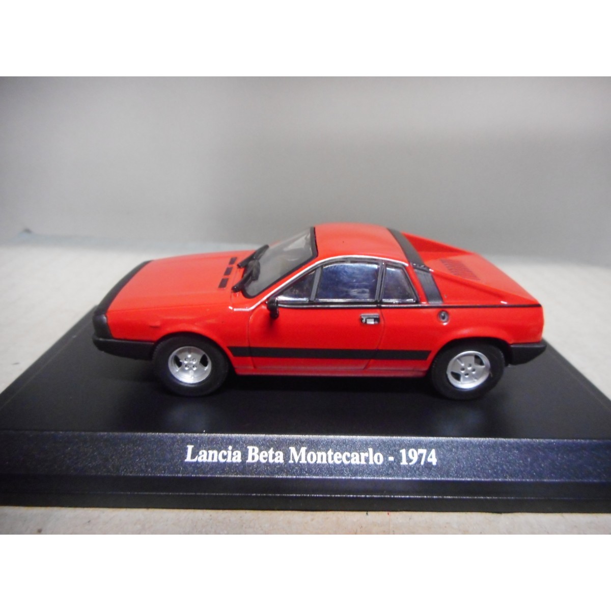 LANCIA BETA MONTECARLO 1974 NOREV HACHETTE 1:43 HARD BOX XXX000