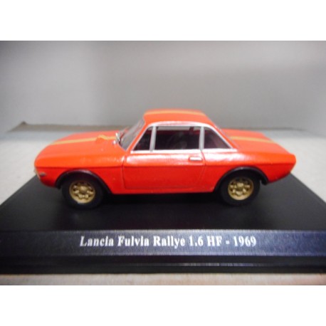 LANCIA FULVIA RALLYE 1.6 HF 1969 NOREV HACHETTE 1:43 HARD BOX
