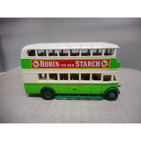 MATCHBOX YESTERYEAR LEYLAND TITAN AUTOBUS 1928 USADO/NO CAJA