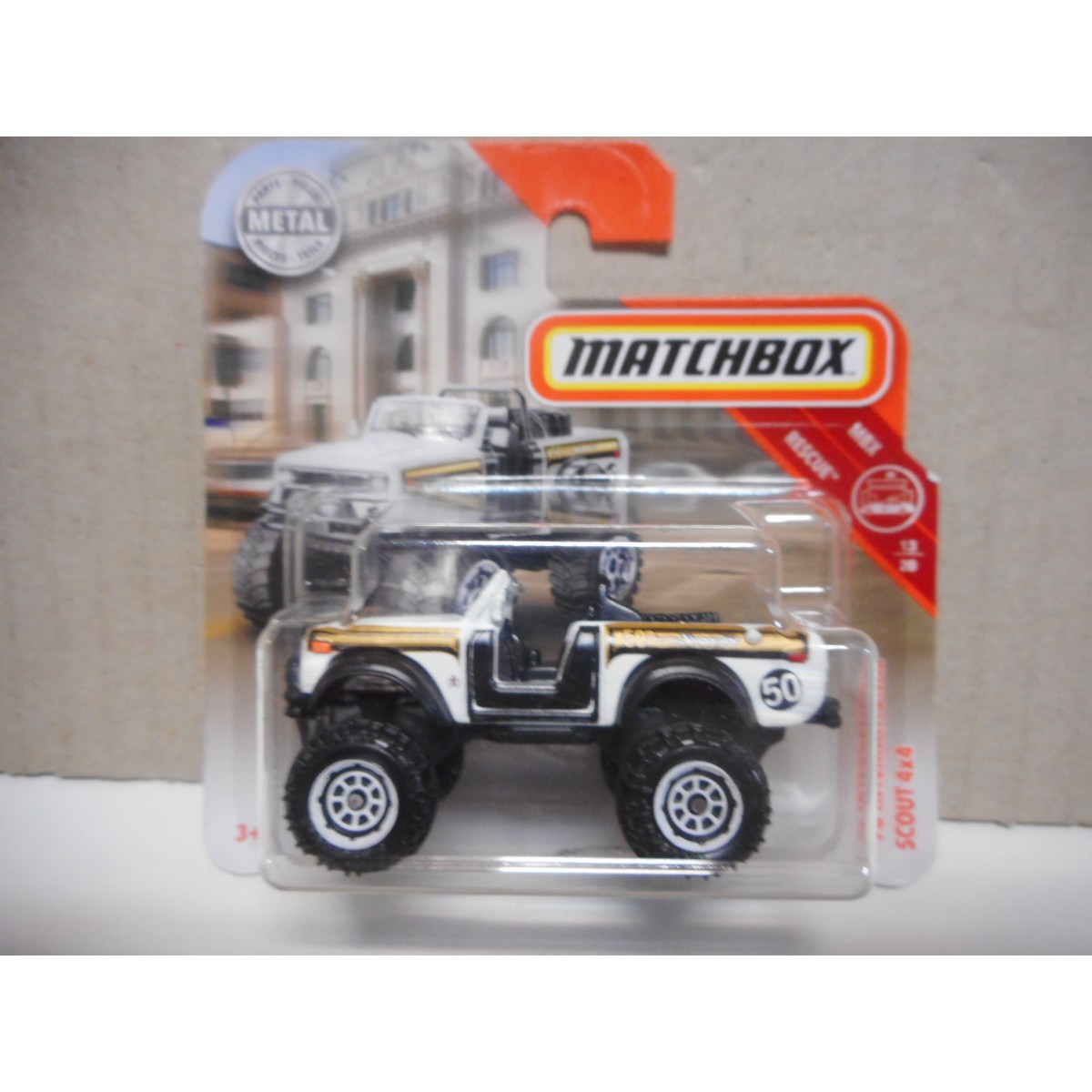 Matchbox International Scout 4x4 Die-Cast Model Car - Local Cruisers Collection, Detailed Toy Vehicle