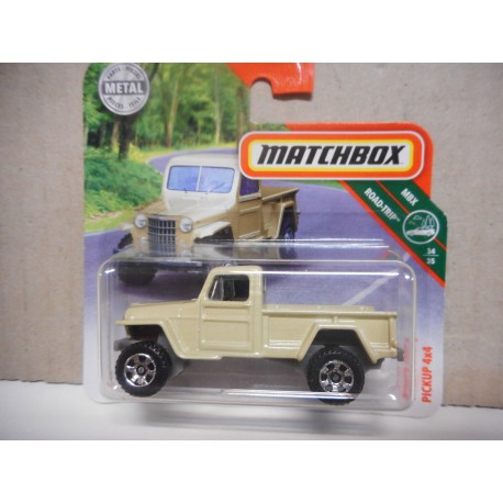 JEEP WILLYS PICKUP 4X4 MATCHBOX 1:64