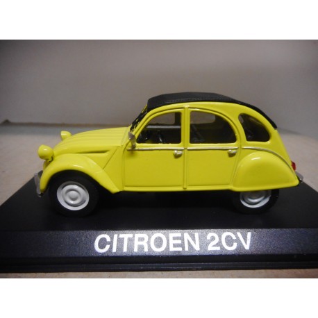 CITROEN 2CV YELLOW DeAGOSTINI IXO 1:43