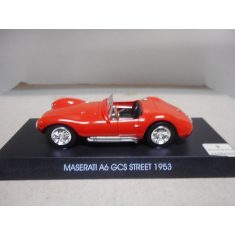 MASERATI A6 GCS STREET 1953 1:43 USADO/BLISTER ABIERTO