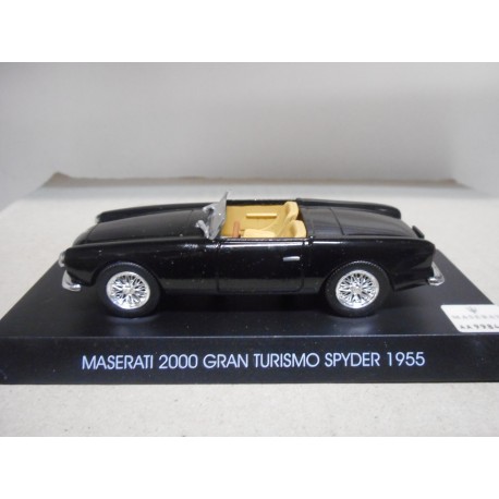 MASERATI 2000 GRAN TURISMO SPYDER 1955 1:43 USADO/BLISTER ABIERTO