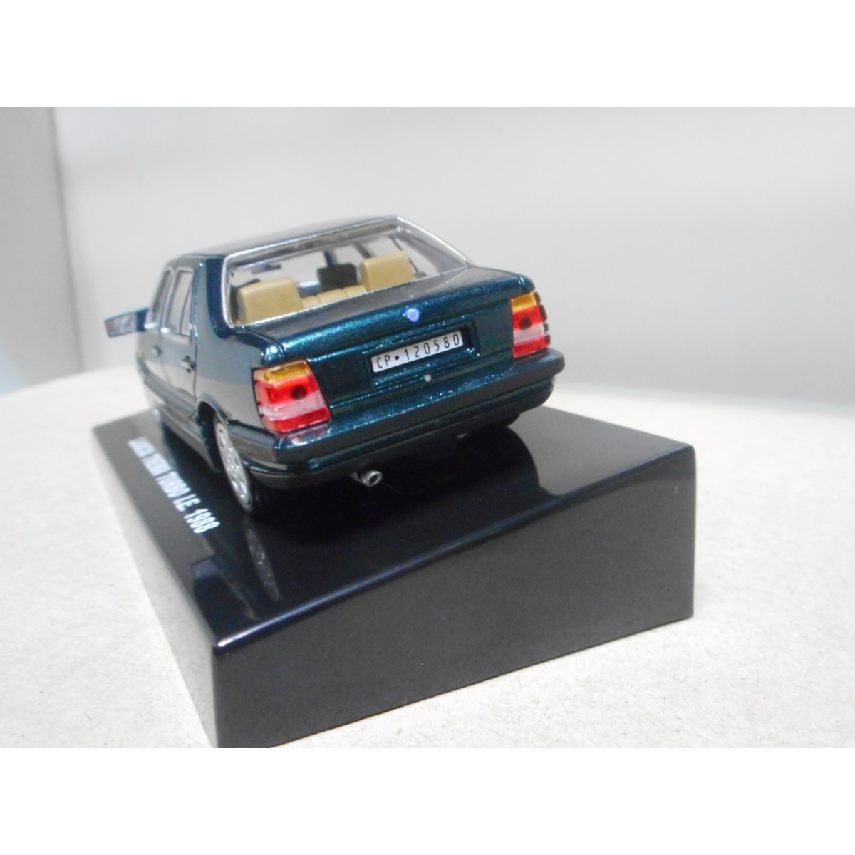 Miniature Lancia Thema Turbo I.E. 1988 – Échelle 1:43, Métal, Sous Vitrine