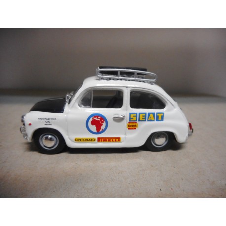 SEAT 600 E RALLY AFRICA 1:43 SALVAT SOLIDO
