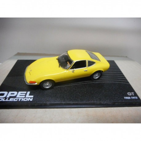 OPEL GT YELLOW 1:43 EAGLEMOSS IXO