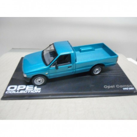 OPEL CAMPO (ISUZU FASTER/CHEVROLET LUV ) 1993-2000 BLUE 1:43 EAGLEMOSS IXO