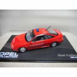 OPEL CALIBRA FEUERWEHR/BOMBEROS 1990-97 1:43 EAGLEMOSS IXO