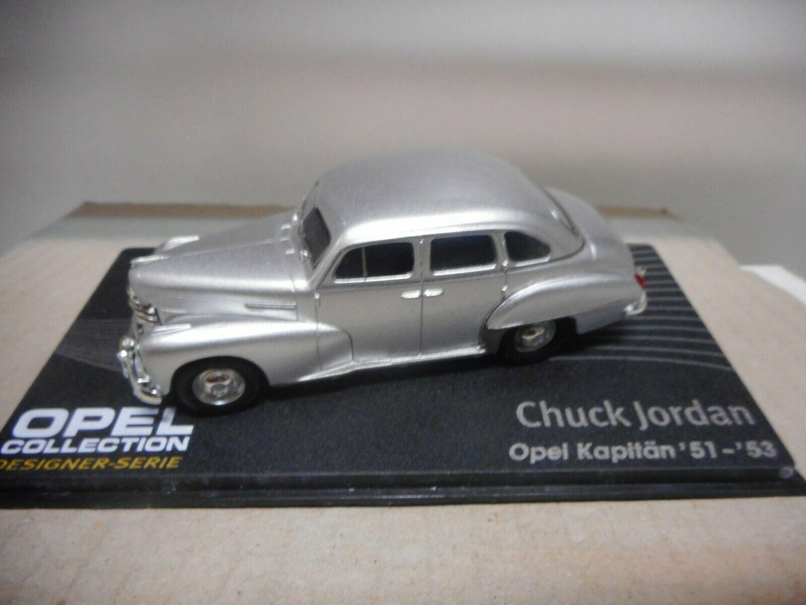 OPEL KAPITAN ´51-53 SILVER 1:43 EAGLEMOSS IXO - BCN STOCK CARS