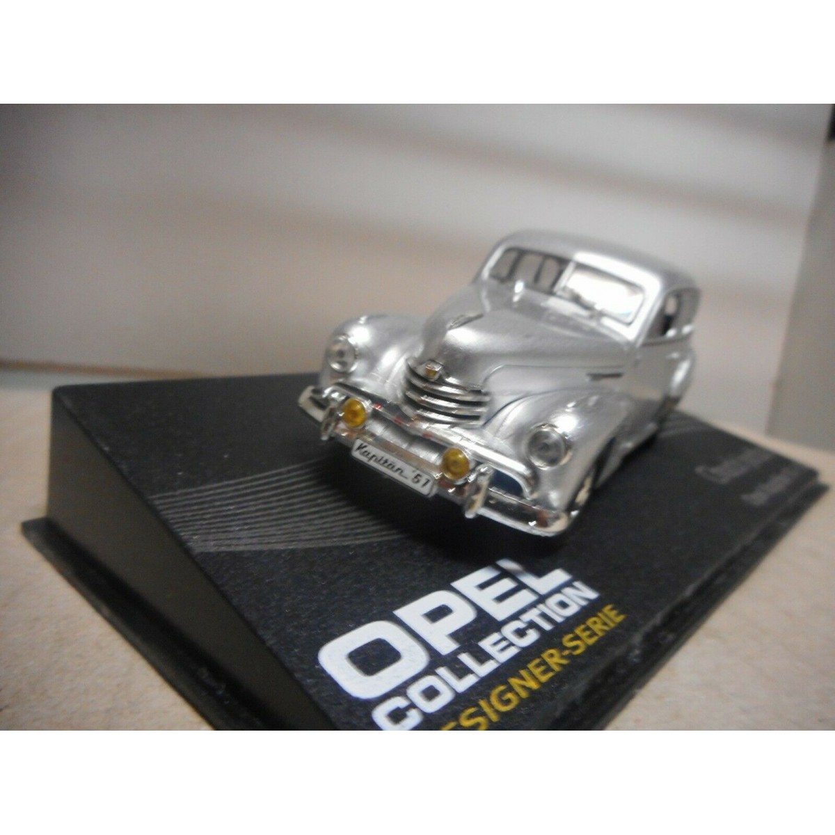 OPEL KAPITAN ´51-53 SILVER 1:43 EAGLEMOSS IXO - BCN STOCK CARS