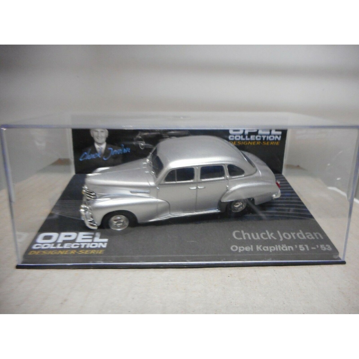 OPEL KAPITAN ´51-53 SILVER 1:43 EAGLEMOSS IXO - BCN STOCK CARS