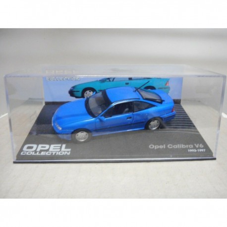 OPEL CALIBRA BLUE 1:43 EAGLEMOSS IXO