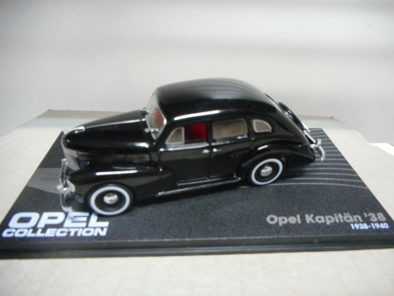 OPEL KAPITAN ´38 BLACK 1938-40 1:43 EAGLEMOSS IXO - BCN STOCK CARS