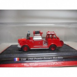 HOTCHKISS PL50 1960 FIRE/POMPIERS/BOMBEROS 1:64 DelPRADO PEANA BLANCA