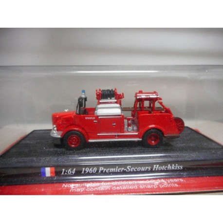 HOTCHKISS PREMIERS-SECOURS 1960 SEIGNELAY FRANCE 1:64 BOMBEROS/POMPIERS DelPRADO