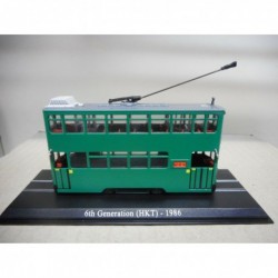 TRANVIA TRAMWAY 6TH GENERATION HKT 1986 1:76 ATLAS IXO 104