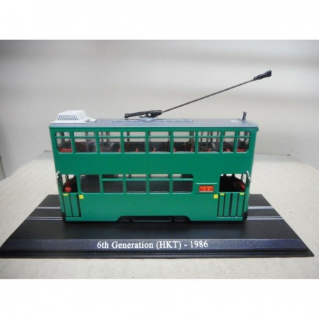 TRANVIA TRAMWAY 6TH GENERATION HKT 1986 1:76 ATLAS 104