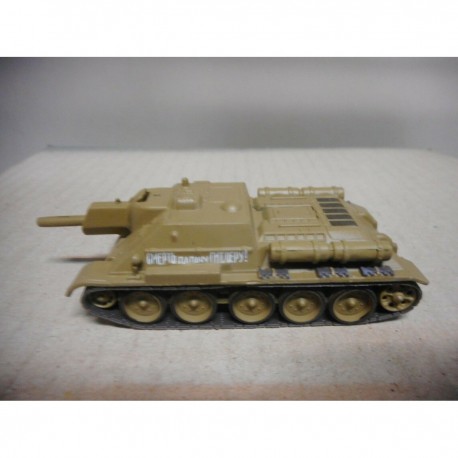 TANK SU-122 (M-30 de 122mm) USSR-URSS-RUSSIA WW 2 1:72 EAGLEMOSS IXO