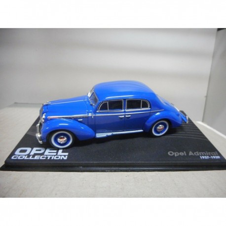 OPEL ADMIRAL 1937-39 BLUE 1:43 EAGLEMOSS IXO