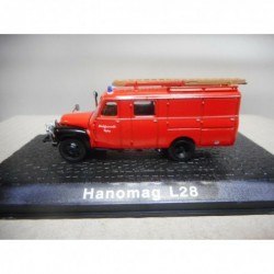 HANOMAG L28 FIRE/FEUERWEHR/POMPIERS/BOMBEROS 1:72 ATLAS IXO HARD BOX