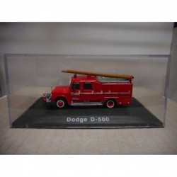 DODGE D-500 1965-67 FIRE/POMPIERS/BOMBEROS 1:72 ATLAS IXO HARD BOX