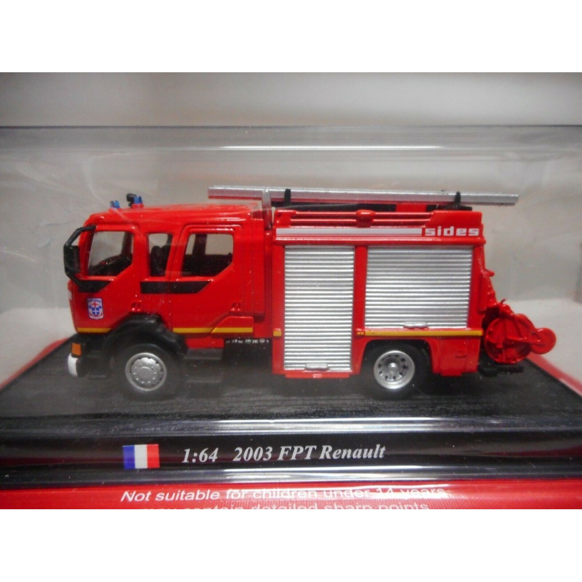Renault Premium Sapeurs Pompiers fpt miniature Bburago 1/50