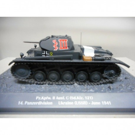 Sd.Kfz.121 PANZER II 1941 GERMANY WW II ALTAYA IXO 1:43