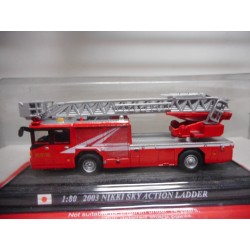 NIKKI SKY ACTION LADDER 2003 JAPAN 1:80 FIRE/POMPIERS/BOMBEROS DelPrado