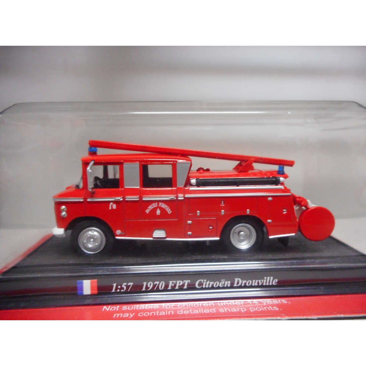 Miniature Camion De Pompiers – Citroën 450 – échelle 1/43 – Simis-Drouville N°87 – Neuf