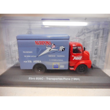 SER 40 EBRO B-35C TRANSPORTES PONS SALVAT IXO 1:43