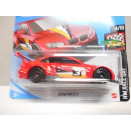 BMW M3 GT2 RED 1:64 HOT WHEELS