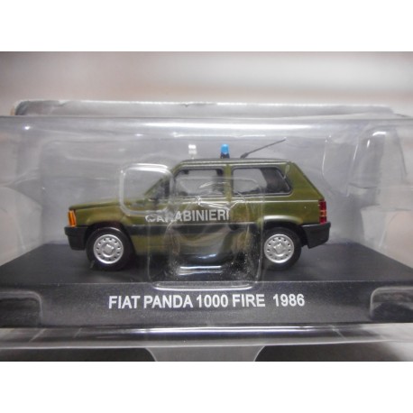 FIAT PANDA 1000 FIRE 1986 CARABINIERI 1:43 DeAGOSTINI