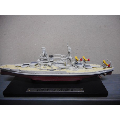 ACORAZADO WARSHIP BB-38 PENNSYLVANIA 1916-46 1:1250 ATLAS De AGOSTINI n132