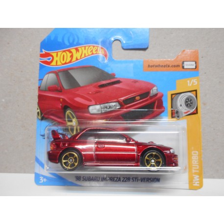 SUBARU IMPREZA 22-B STi 1998 ESCOGER/CHOOSE/CHOISIR 1:64 HOT WHEELS